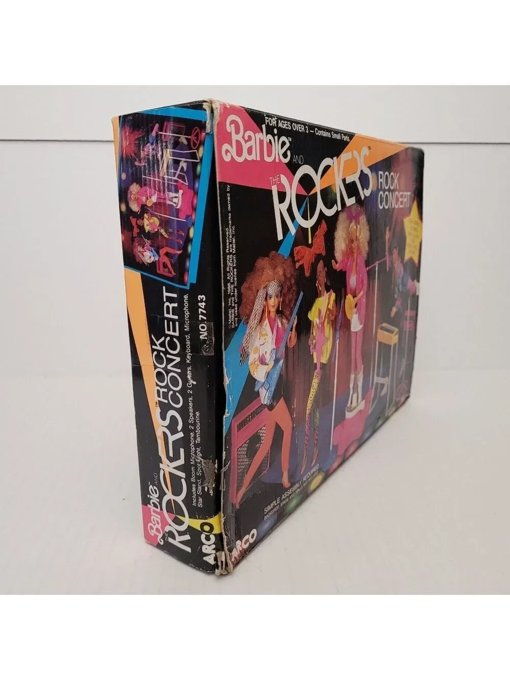 Vintage 1986 Barbie and The Rockers Concert #7743